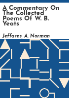 A_commentary_on_the_Collected_poems_of_W__B__Yeats